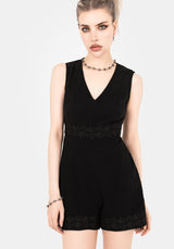 Alder Cotton Ivy Detail Playsuit