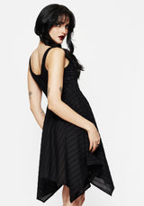 Blythe Handkerchief Hem Mini Dress