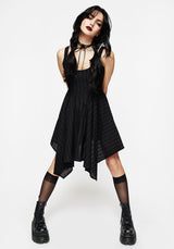 Blythe Handkerchief Hem Mini Dress