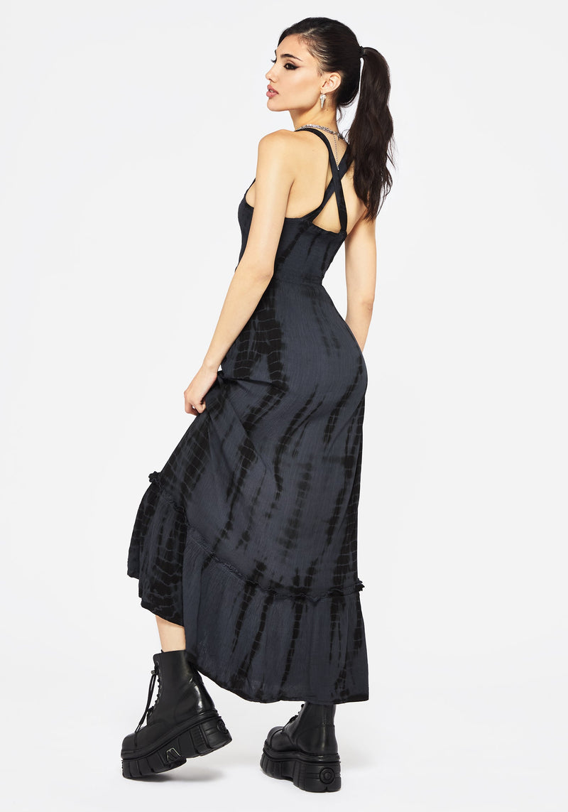 Aria Tie Dye Midaxi Dress
