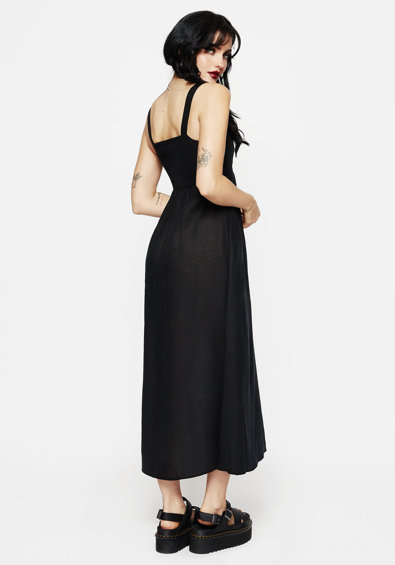 Merrymount Embroidered Midaxi Dress