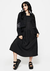 Merrymount Embroidered Midaxi Dress