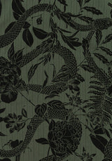 Bashe Cotton Mini Sun Dress - Green