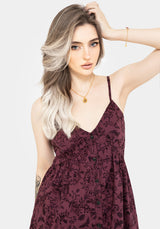 Morgana Cotton Broderie Cami Midaxi Dress