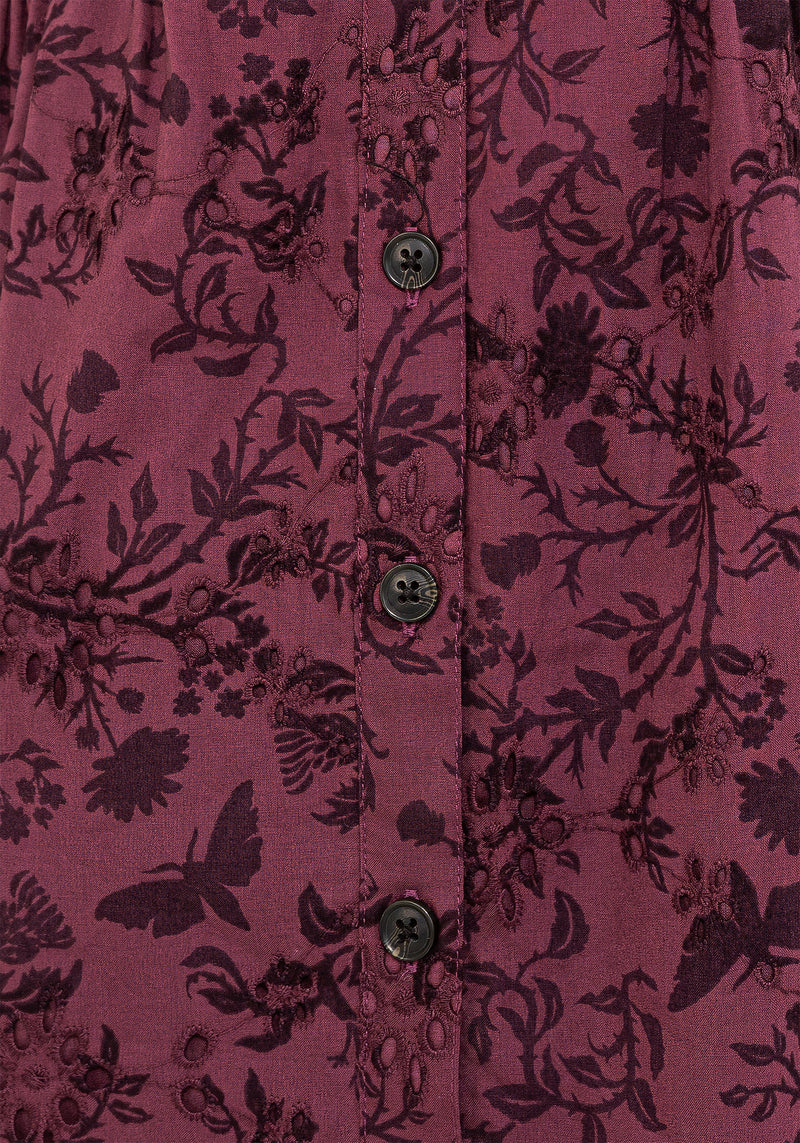 Morgana Cotton Broderie Cami Midaxi Dress