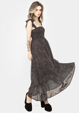 Arnora Cami Tiered Shirred Bodice Maxi Dress