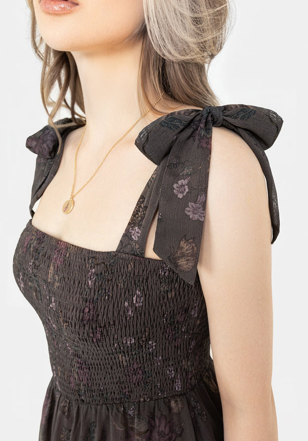 Arnora Cami Tiered Shirred Bodice Maxi Dress