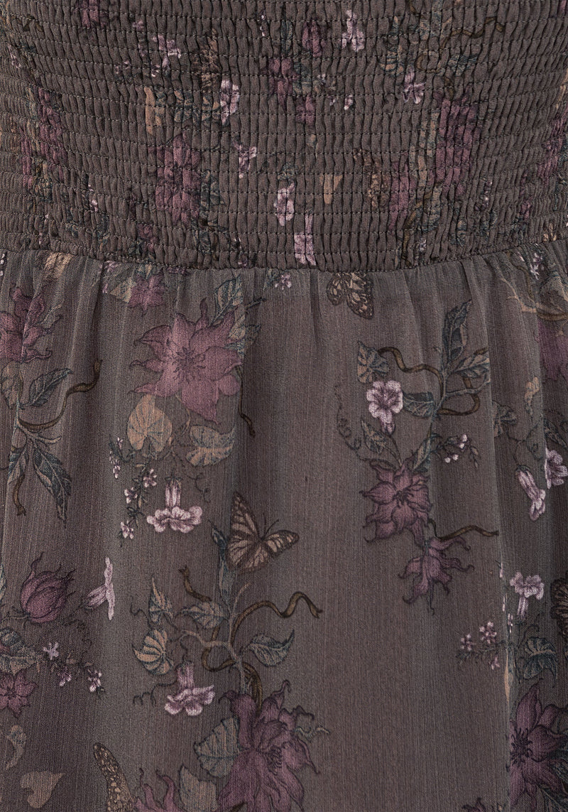 Arnora Cami Tiered Shirred Bodice Maxi Dress