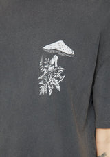 Pressure Cotton Mushroom Print Tee Dress