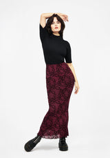 Courtney High Neck Short Sleeve Rib Knit Top