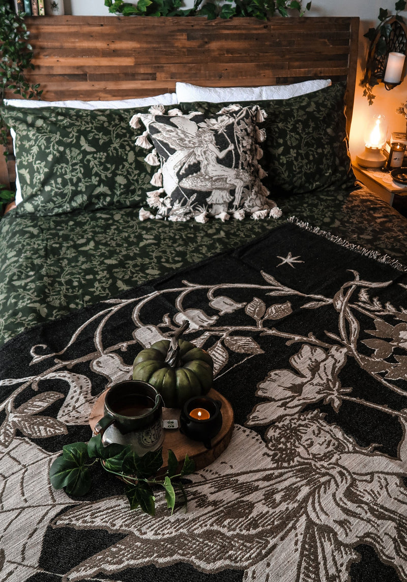 Maypole Fairies Tapestry Blanket