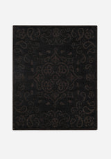 Anarchy Skull Jacquard Cotton Chenille Blanket