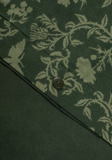 Wildwood Floral Print Cotton Bedding Set - EU Double