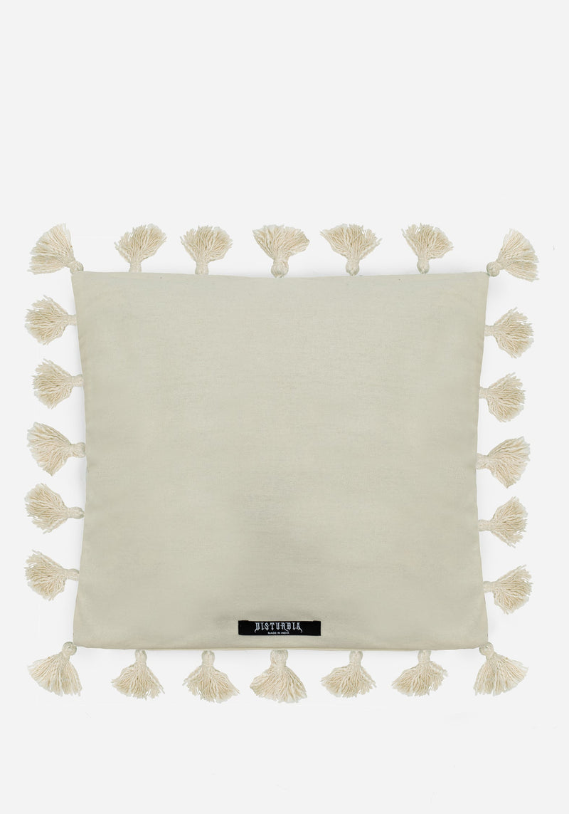 Maypole Fairies Tassel Trim Tapestry Cushion