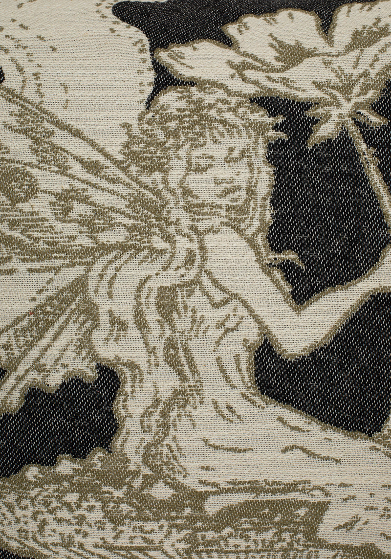 Maypole Fairies Tassel Trim Tapestry Cushion