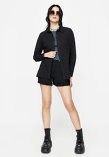 Bela Cotton Button Up Shirt