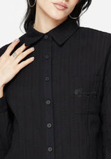 Bela Cotton Button Up Shirt