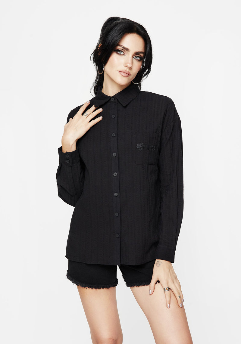 Bela Cotton Button Up Shirt