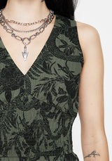 Bashe Cotton Tank - Green
