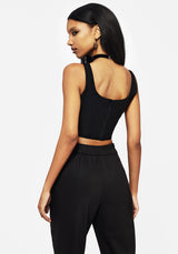 Elder Schnalle Detail Korsett Top