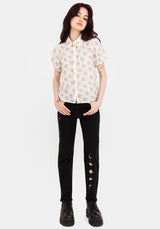 Pleasance Cotton Puff Sleeve Blouse