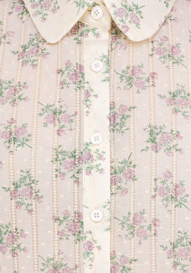 Pleasance Cotton Puff Sleeve Blouse