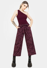 Midsommar Cotton Asymmetric Shirred Top