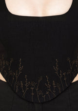 Helena Embroidered Corset Top