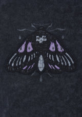 Summertime Cotton Moth Applique T-Shirt