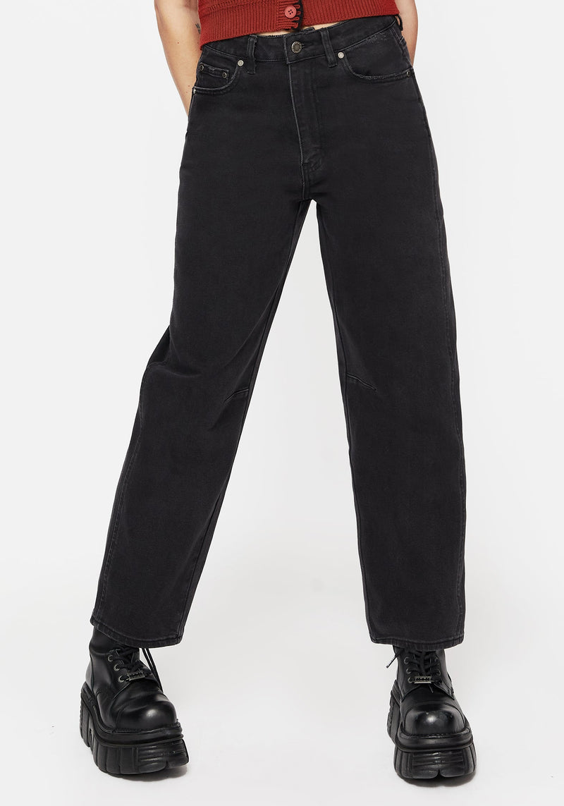 Malevolence Denim Barrel Leg Jeans