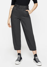 Pinhead Embroidered Belted Balloon Leg Trousers