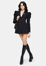 Maura Tailored Double Layered Blazer Dress
