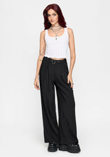 Thalia Tailored Wide Leg Trousers