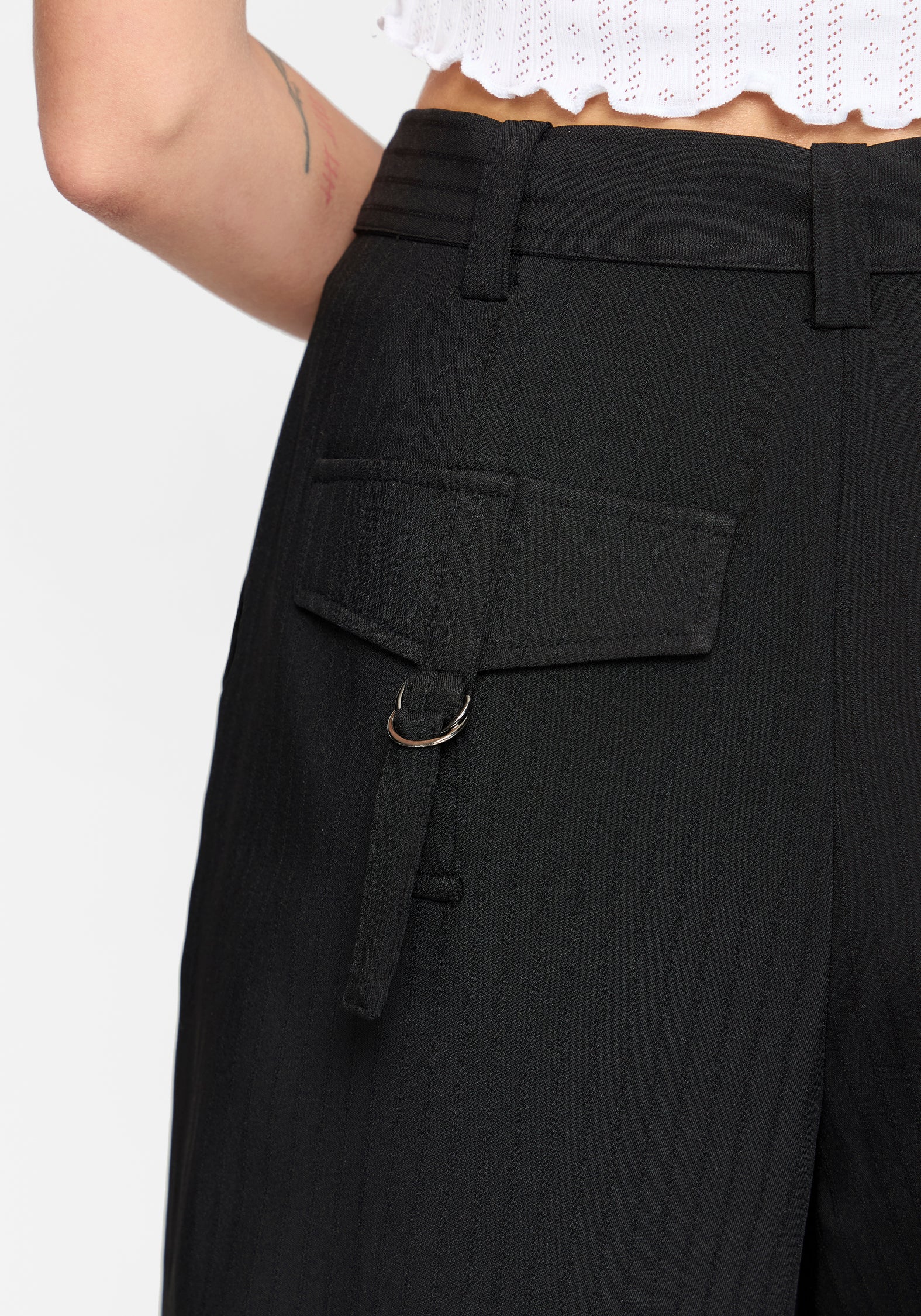 Thalia Tailored Wide Leg Trousers