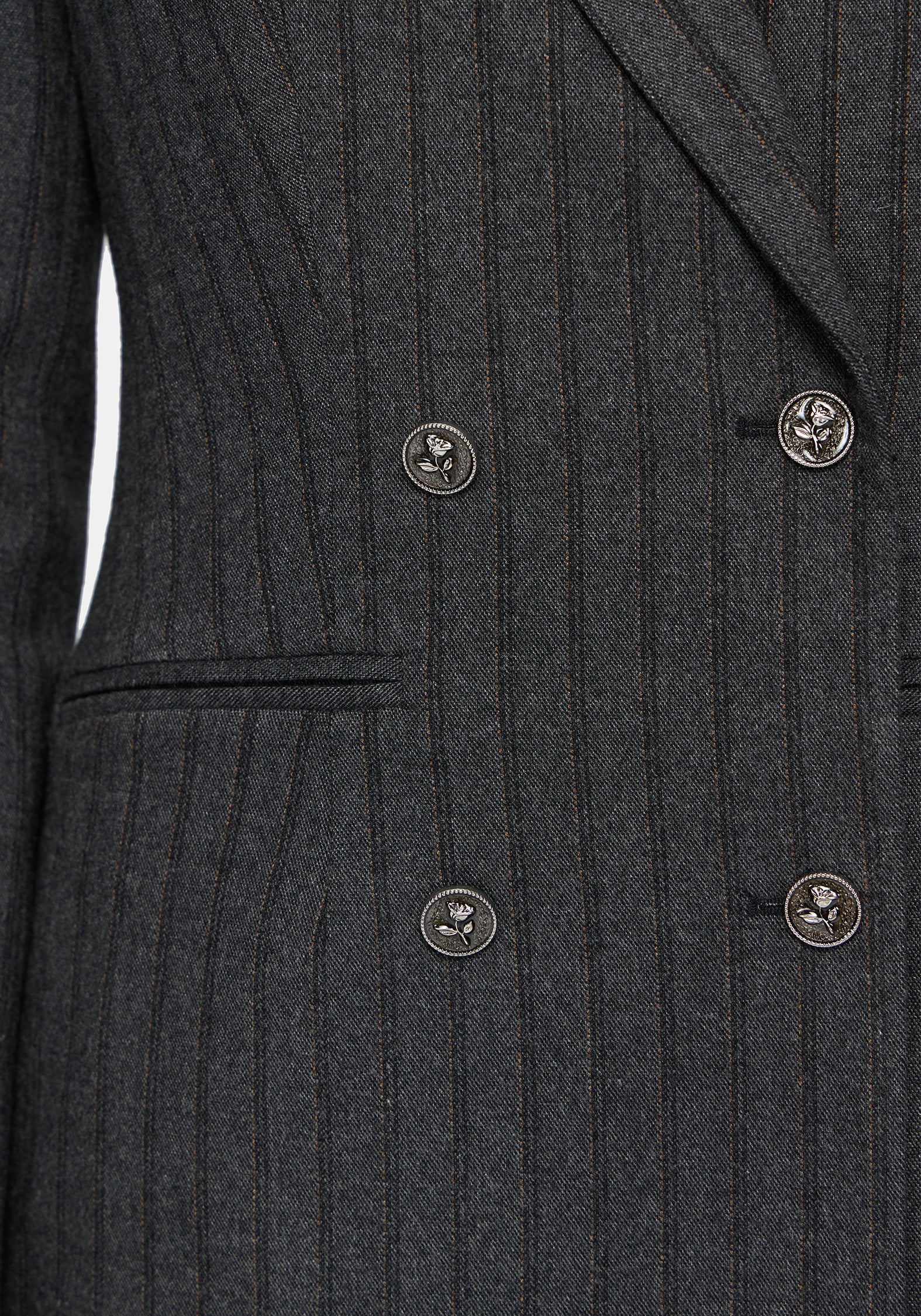 Blair Pinstripe Blazer Dress