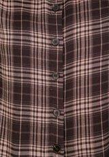 Adra Check Button Up Shirt