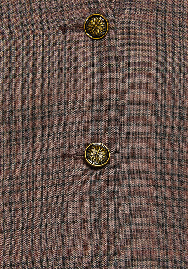 Corbin Check Tailored Waistcoat