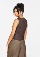 Corbin Check Tailored Waistcoat