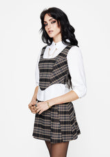 Aiden Check Corset Top