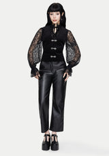 Mire Sleeveless Corduroy Waistcoat Top