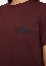 Xove Medieval Graphic Boxy Crop Cotton T-Shirt