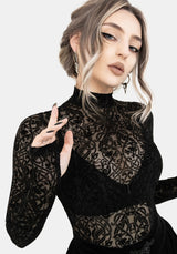 Disrupt Dragon Mesh Long Sleeved Top