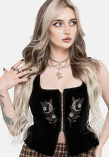Eria Celestial Embroidered Waistcoat Corset