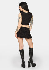 Lila Embroidered Corset Top