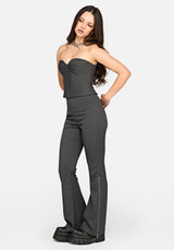 Lea Pinstripe Corset