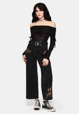 Demi Devore Ruched Off The Shoulder Top