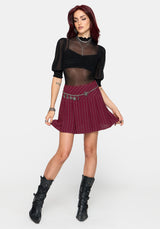 Mave Shirred Mesh Blouse EU 34