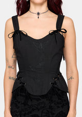 Ember Embroidered Corset Top
