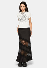 Lux Serpent Burnout Baby Tee