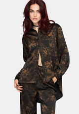 Gallo Satin Jacquard Shirt